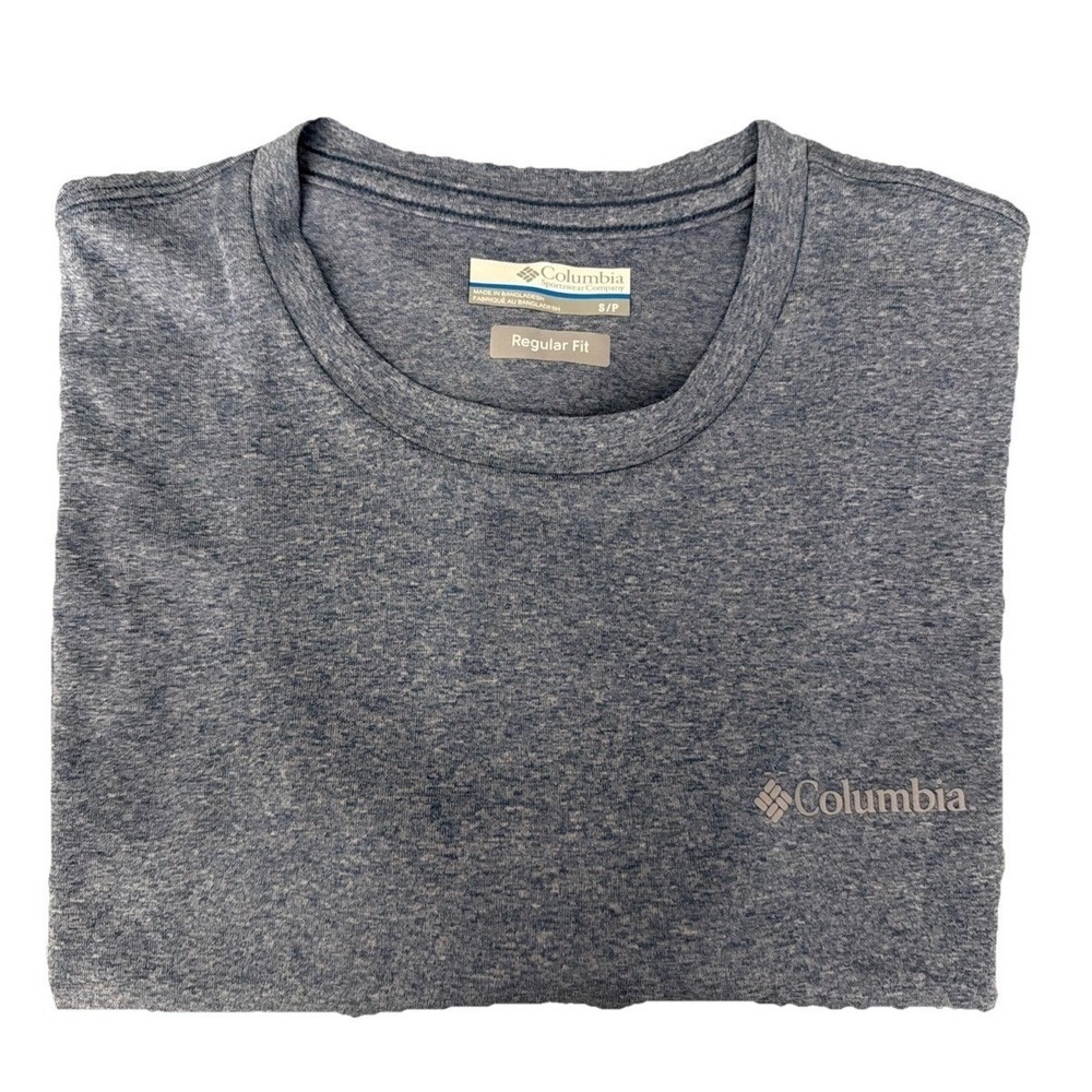 Columbia Men's Hike Moisture Wicking Lake Zell Short Sleeve Tee Size S/P New